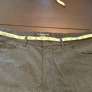 Alberto Mens Grey Pants